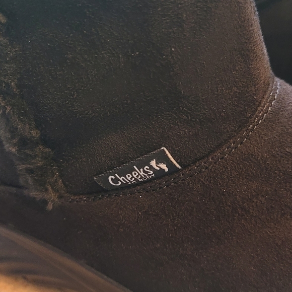 Tony Little Cheeks Dark Academia Whimsgoth Black Fit Body Sport Boots  Size 10 - Picture 5 of 9